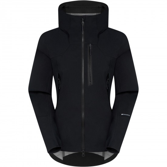 Madison DTE 3-Layer Women's Waterproof Jacket, black - size 8 Madison DTE 3-Layer Women's Waterproof Jacket, black - size 8