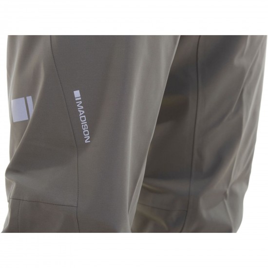 Madison DTE 3-Layer Men's Waterproof Trousers, black - small, short leg
