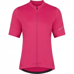 Madison Flux Women's Short Sleeve Jersey, magenta pink - size 8 Madison Flux Women's Short Sleeve Jersey, magenta pink - size 8