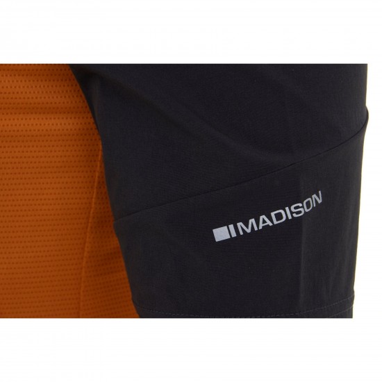 Madison Flux Trail Men's Short Sleeve Jersey, lake blue - xx-large
