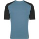 Madison Flux Trail Men's Short Sleeve Jersey, lake blue - xx-large