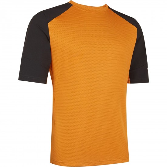 Madison Flux Trail Men's Short Sleeve Jersey, lake blue - xx-large