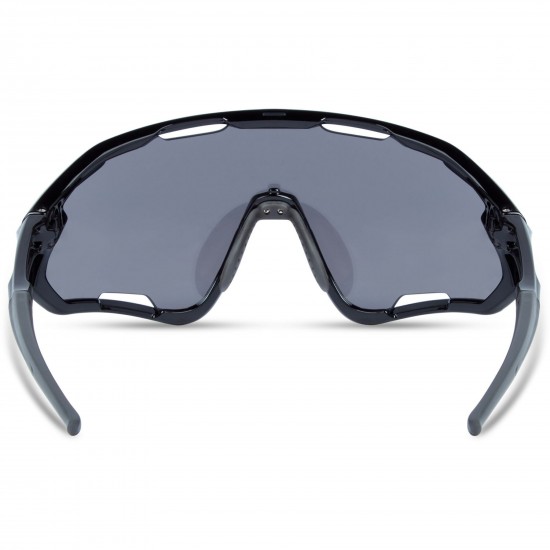 Madison Eyewear Code Breaker II Sunglasses - gloss black / silver mirror