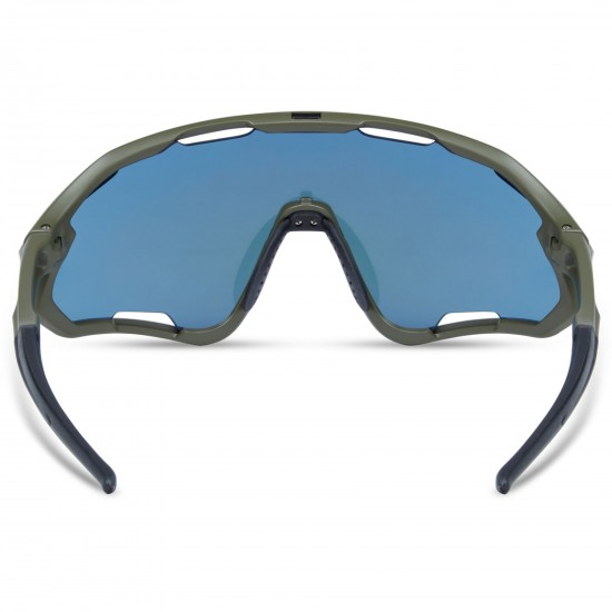 Madison Eyewear Code Breaker II Sunglasses - midnight green / purple mirror