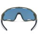 Madison Eyewear Code Breaker II Sunglasses - midnight green / purple mirror