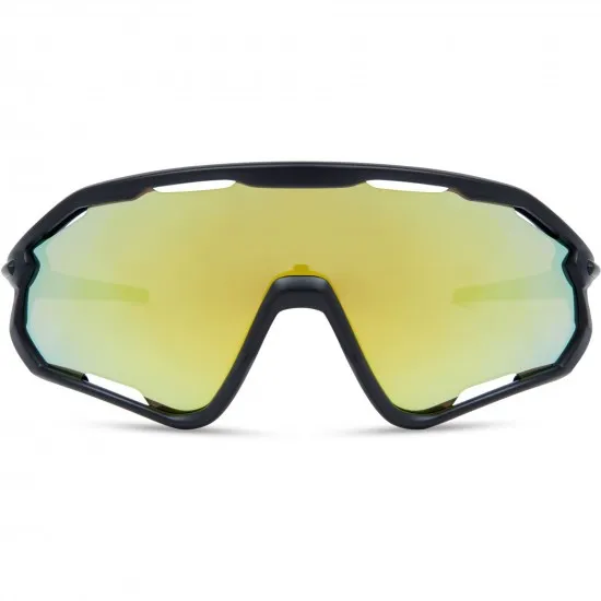 Madison Eyewear Code Breaker II Sunglasses - 3 pack - matt black / bronz mirror / amb / clr lens