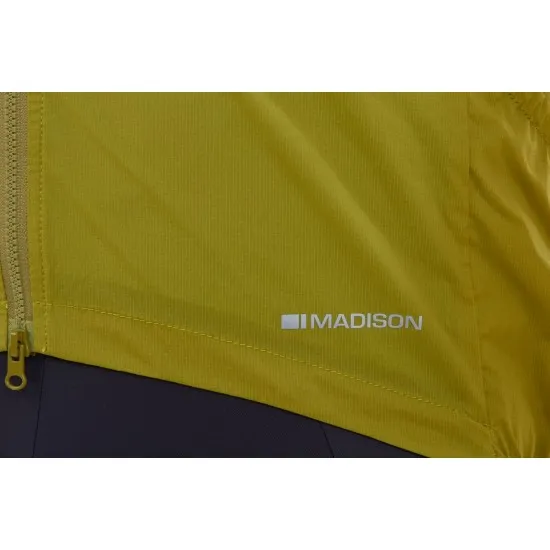 Madison Roam Men's Windproof Packable Primaloft&reg; Gilet, moss green - small