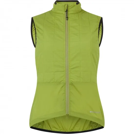 Madison Roam Women's Windproof Packable Primaloft&reg; Gilet, moss green - size 16