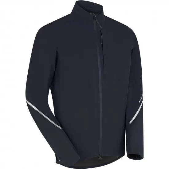 Madison Freewheel Men's Waterproof Jacket, hi-viz yellow - x-small