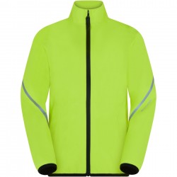 Madison Freewheel Youth Waterproof Jacket, hi-viz yellow - age 6-8 Madison Freewheel Youth Waterproof Jacket, hi-viz yellow - age 6-8