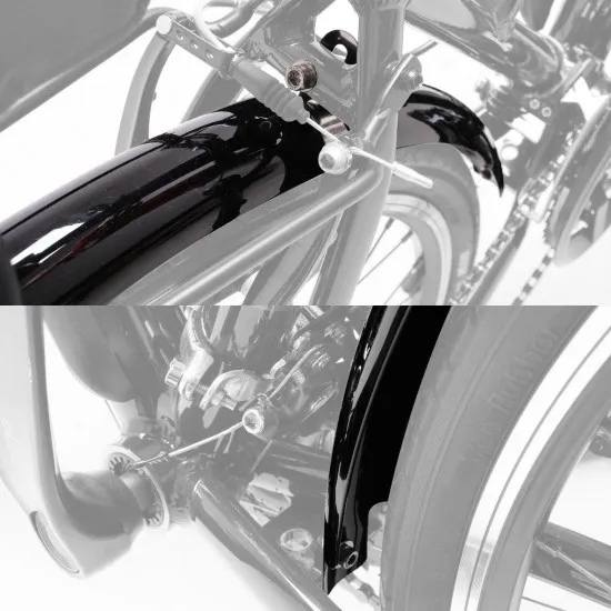 M Part Commute full length mudguards 26 x 60mm black