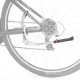 M Part Essential kickstand, 24-29 inch, chainstay/seatstay mount 20kg, silver