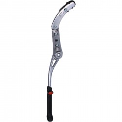 M Part Essential kickstand, 24-29 inch, chainstay/seatstay mount 20kg, silver M Part Essential kickstand, 24-29 inch, chainstay/seatstay mount 20kg, silver