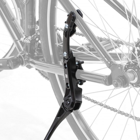 M Part Essential kickstand, 24-29 inch, chainstay/seatstay mount 20kg, black