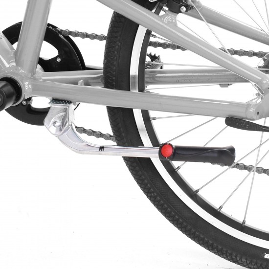 M Part Essential junior kickstand, 16-20 inch, 20kg, silver