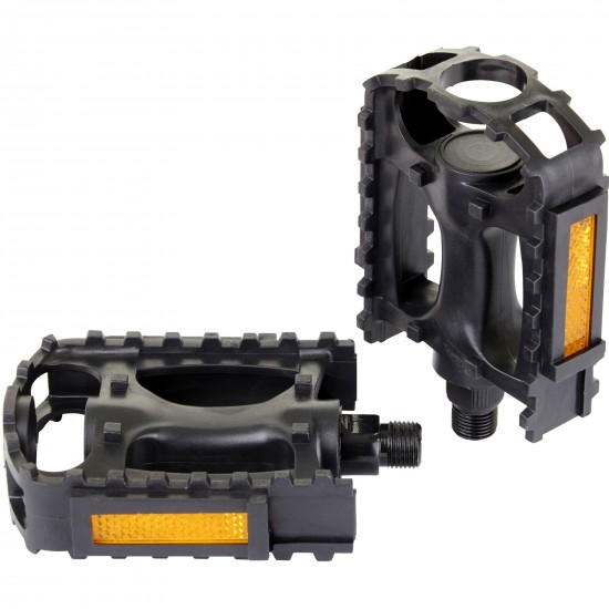 M Part Essential Resin MTB pedals, 1/2 inch thread