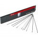 DT Swiss Aero Comp Wide Straight Pull Spokes 14 g = 2 mm box 20, black, 296 mm