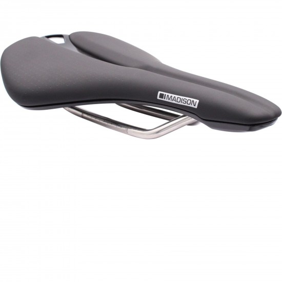 Madison Saddles Flux Aero Short Alloy Titanium rail