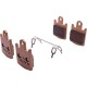 Aztec Sintered Disc Brake Pads for Hope M4 / E4 / DH4 (2 Pairs)