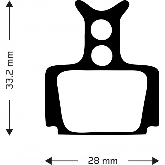 Aztec Organic Disc Brake Pads for Formula Mega / The One / R1 / RX / RO