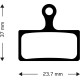 Aztec e-Bike Disc Brake Pads for Shimano XTR M985 / XT M785 / SLX  M675