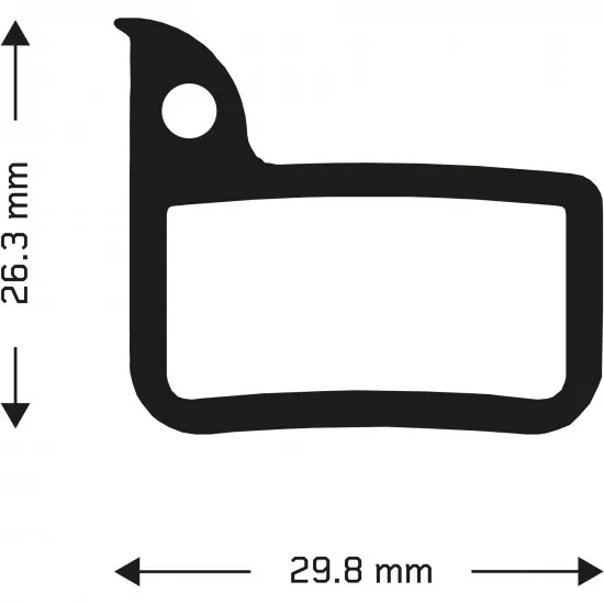 Aztec e-Bike Disc Brake Pads for Sram HRD Red 22 / Force 22 and others
