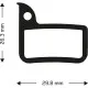 Aztec e-Bike Disc Brake Pads for Sram HRD Red 22 / Force 22 and others