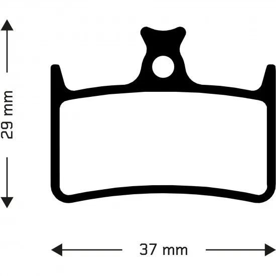 Aztec Organic Disc Brake Pads for Hope E4
