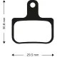 Aztec e-Bike Disc Brake Pads for Sram DB1 / DB3 / DB5