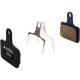 Aztec Organic Disc Brake Pads for Shimano Flat Mount Dura Ace / Ultegra / GRX