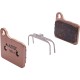 Aztec Sintered Disc Brake Pads for Shimano Deore M555 / Nexave C900 / C901