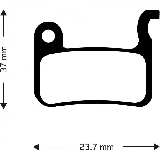 Aztec e-Bike Disc Brake Pads for Shimano XTR M975 / M965 / M966 / Saint M800