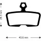 Aztec Sintered Disc Brake Pads for Avid Code 2011+ / Code R / Code RSC