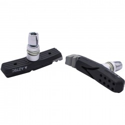 Aztec V-type one-piece brake blocks, Kevlar Plus with rim rake Aztec V-type one-piece brake blocks, Kevlar Plus with rim rake