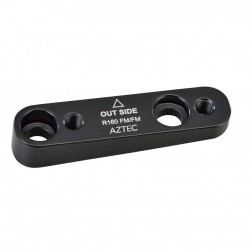 Aztec Adapter for flatmount calliper to flatmount frame, 160 mm rotor