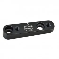 Aztec Adapter for flatmount calliper to flatmount frame, 160 mm rotor