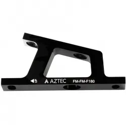 Aztec Adapter for flatmount calliper to flatmount fork, 180 mm rotor