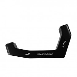 Aztec Adapter for post type calliper to flatmount frame, 180 mm rotor