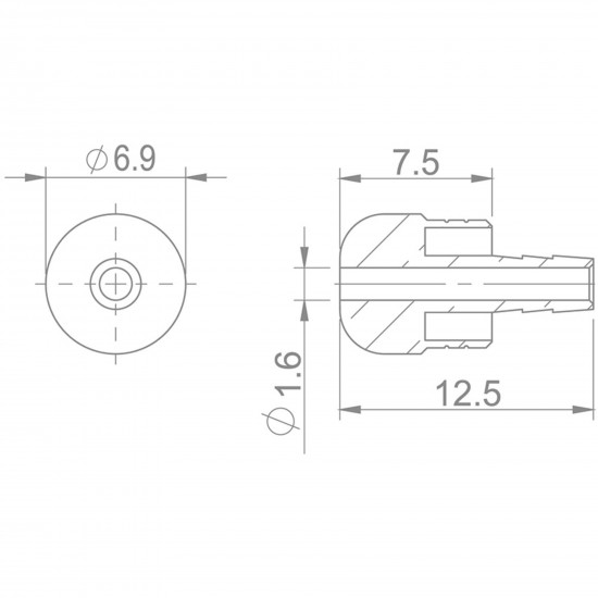 Aztec Needle 2.5mm Hayes 8 pieces