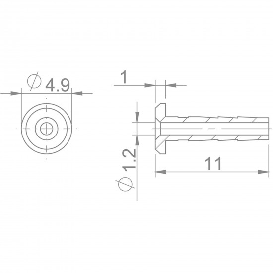 Aztec Needle 2.1mm Formula 8 pieces