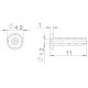Aztec Needle 2.1mm Formula 8 pieces