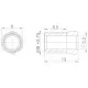 Aztec Threaded Shroud M8 x 0.75 Shimano 8 pieces