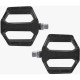 Shimano PD-EF202 MTB flat pedals, black
