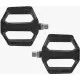 Shimano PD-EF202 MTB flat pedals, black