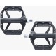 Shimano PD-GR400 flat pedals, resin with pins, black