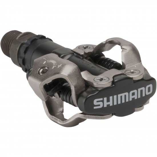 Shimano PD-M520 MTB SPD pedals - two sided mechanism, black