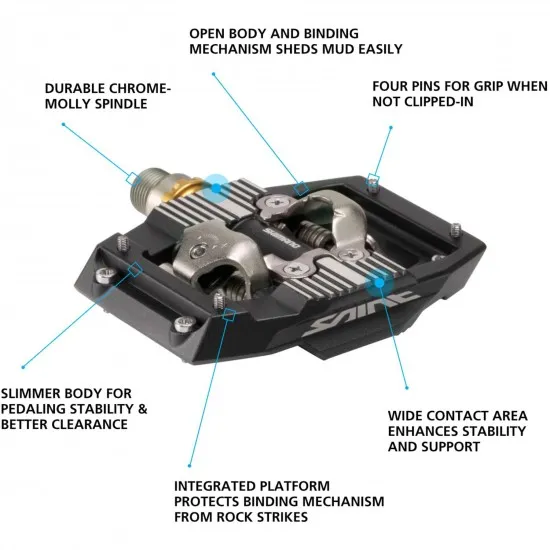 Shimano PD-M821 Saint SPD pedals