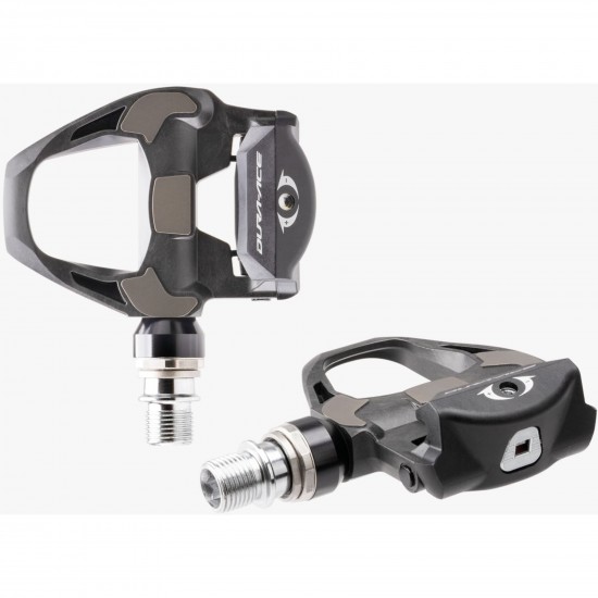 Shimano Dura-Ace PD-R9100 Dura-Ace SPD SL Road pedals, 4 mm longer axle, carbon, black Shimano Dura-Ace PD-R9100 Dura-Ace SPD SL Road pedals, 4 mm longer axle, carbon, black