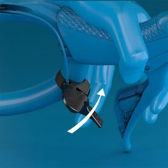 PRO Discover Dropper Seatpost, Dropbar Lever