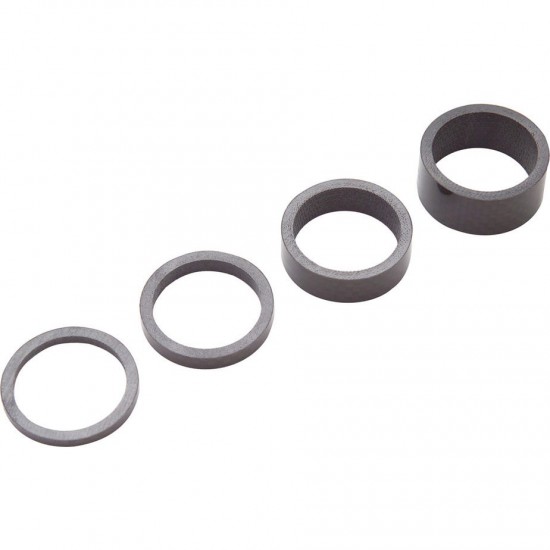 PRO Headset spacers, UD carbon, 3/ 5/ 10/ 15 mm, 1-1/4 inch